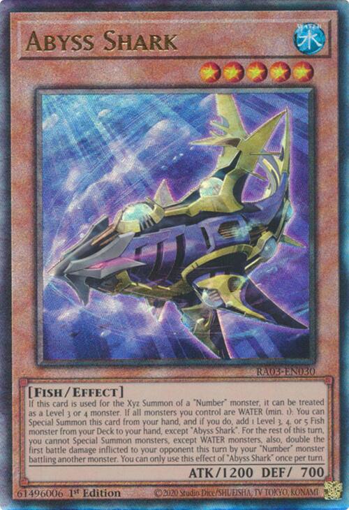 Abyss Shark (UTR) [RA03-EN030] Prismatic Ultimate Rare