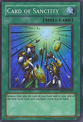 Card of Sanctity [DR3-EN217] Super Rare