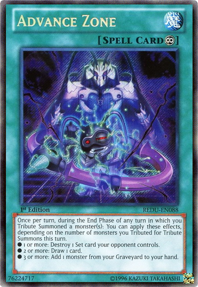 Advance Zone [REDU-EN088] Secret Rare