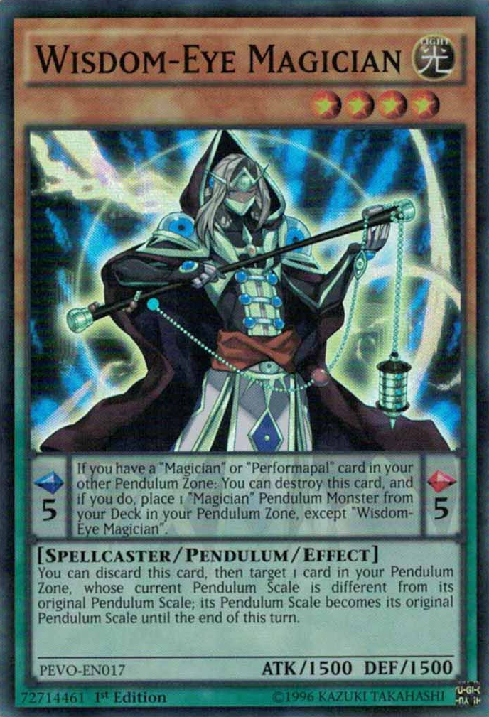 Wisdom-Eye Magician [PEVO-EN017] Super Rare