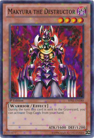 Makyura the Destructor [BP01-EN180] Starfoil Rare