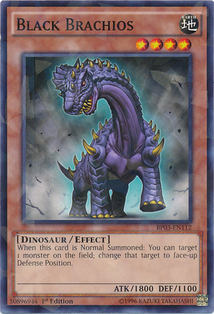 Black Brachios [BP03-EN112] Shatterfoil Rare