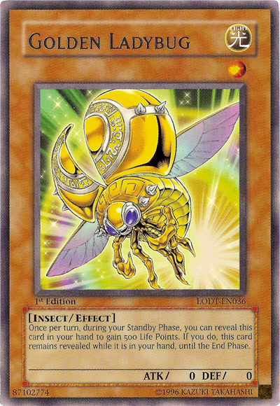 Golden Ladybug [LODT-EN036] Rare