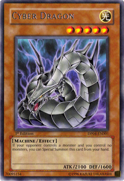 Cyber Dragon [DP04-EN001] Rare