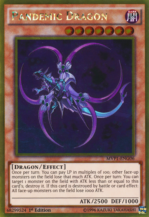 Pandemic Dragon [MVP1-ENG06] Gold Rare