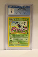 Butterfree (33/64) 1st Edition Uncommon [Jungle] CGC 9