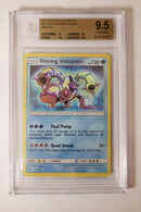 Shining Volcanion (27/73) Holo Rare [Sun & Moon: Shining Legends] Beckett 9.5
