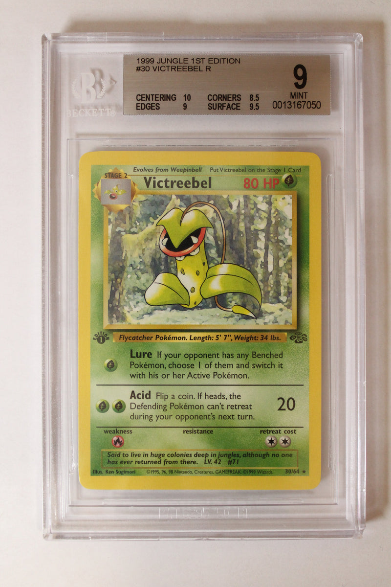 Victreebel (30/64) 1st Edition Rare [Jungle] Beckett 9