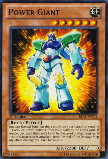 Power Giant [BP02-EN091] Mosaic Rare