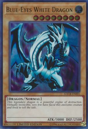 Blue-Eyes White Dragon (Oversized) [KACB-EN001] Promo