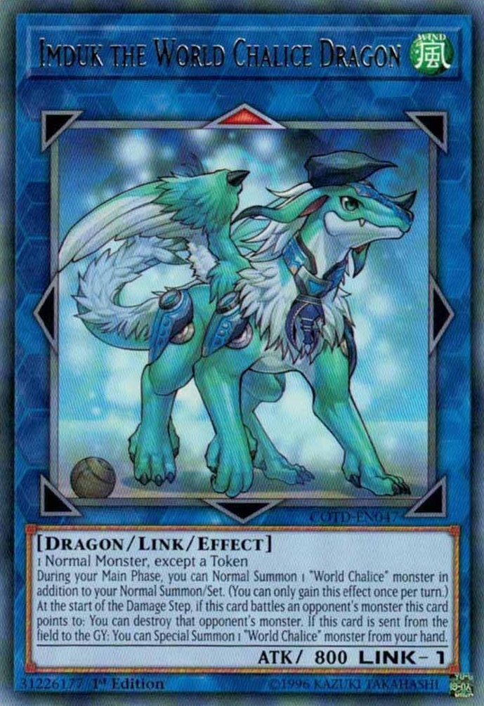 Imduk the World Chalice Dragon [COTD-EN047] Rare