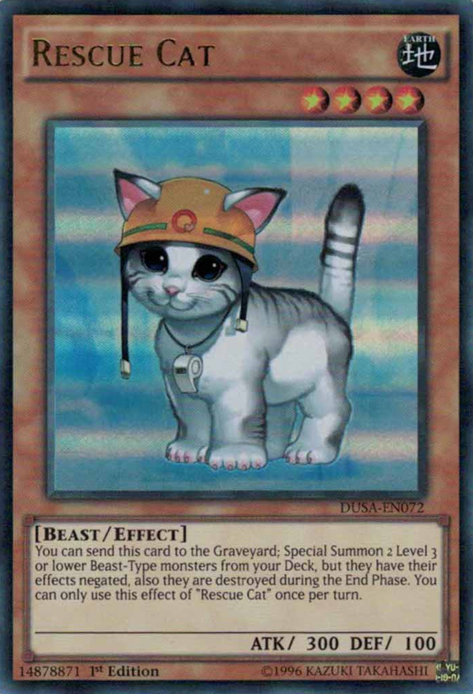 Rescue Cat [DUSA-EN072] Ultra Rare