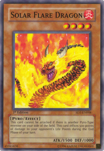 Solar Flare Dragon [SD3-EN008] Common